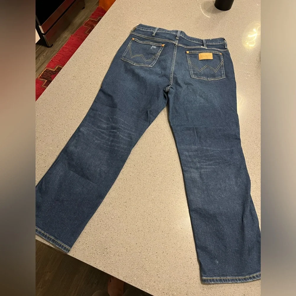 Wranglers High Waisted Wild West Ankle Jeans - Picture 9 of 9